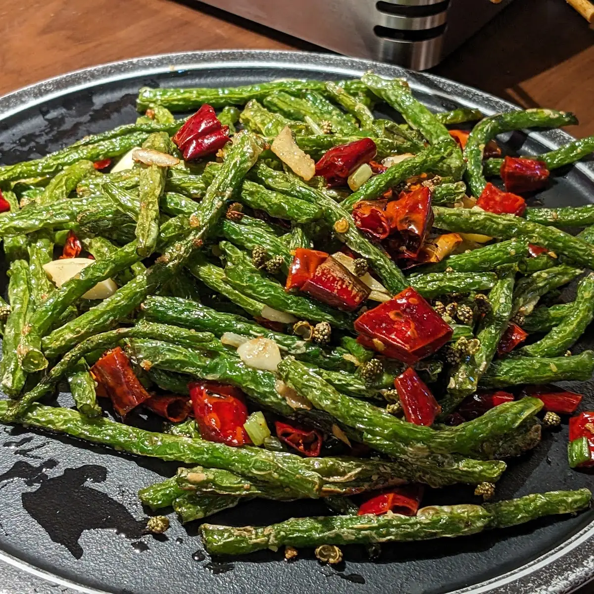 干煸四季豆 stir-fried green beans